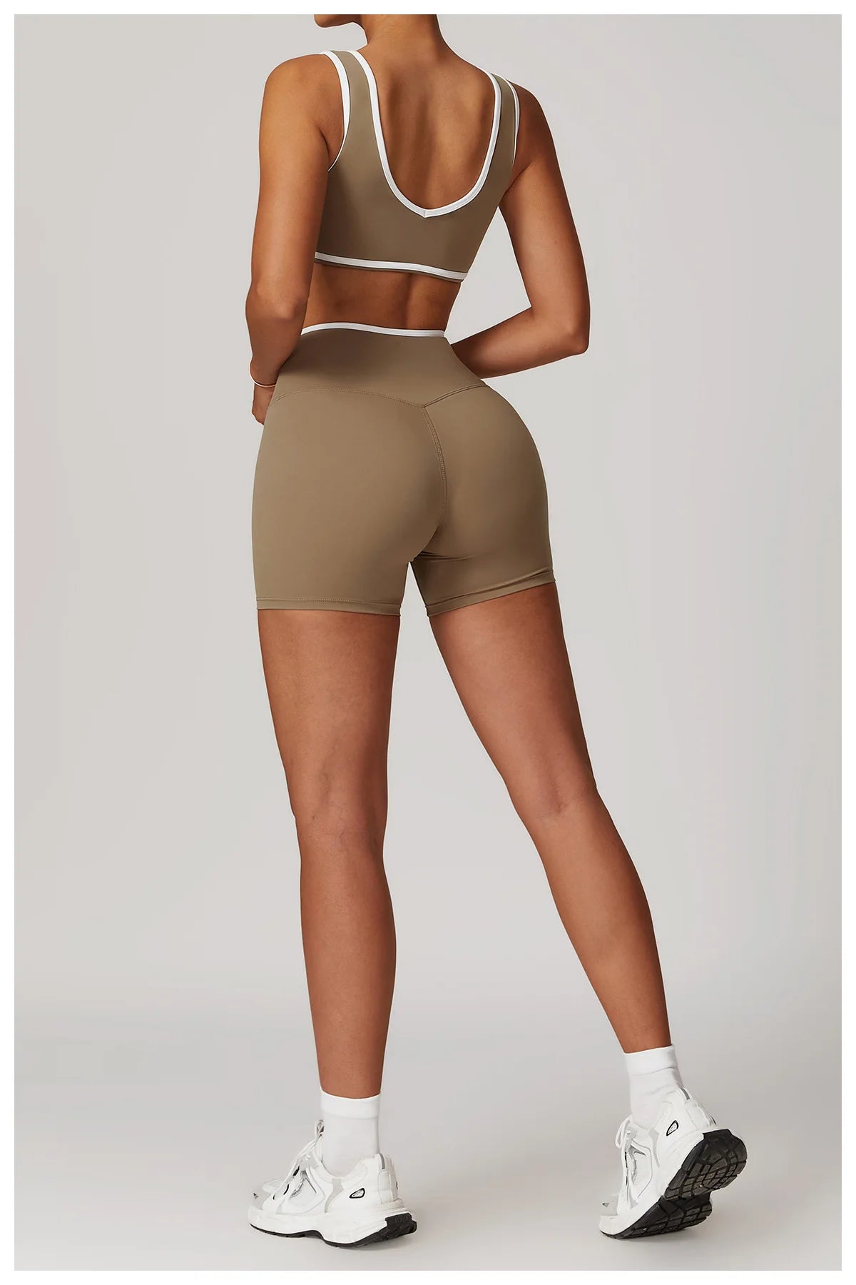 2PCS Yoga Set Women Tracksuit Nude Feeling Workout Sets Gym Clothes Push Up Fitness Running Sportwear Sport Bra Leggings Suit