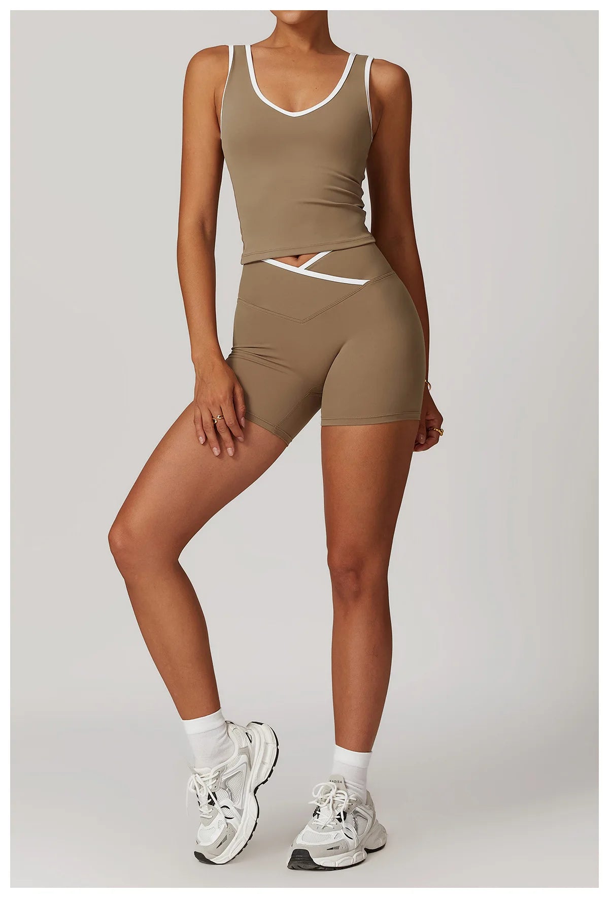 2PCS Yoga Set Women Tracksuit Nude Feeling Workout Sets Gym Clothes Push Up Fitness Running Sportwear Sport Bra Leggings Suit
