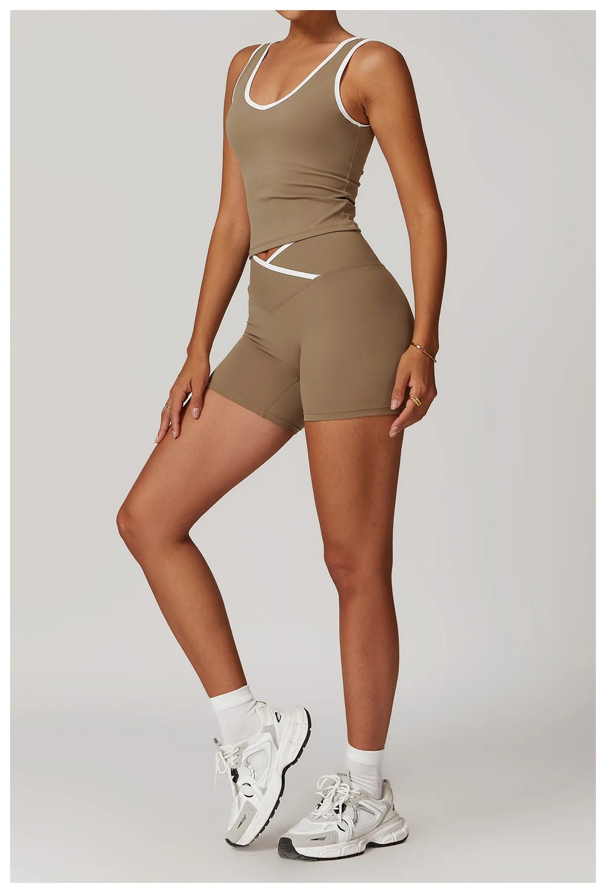 2PCS Yoga Set Women Tracksuit Nude Feeling Workout Sets Gym Clothes Push Up Fitness Running Sportwear Sport Bra Leggings Suit