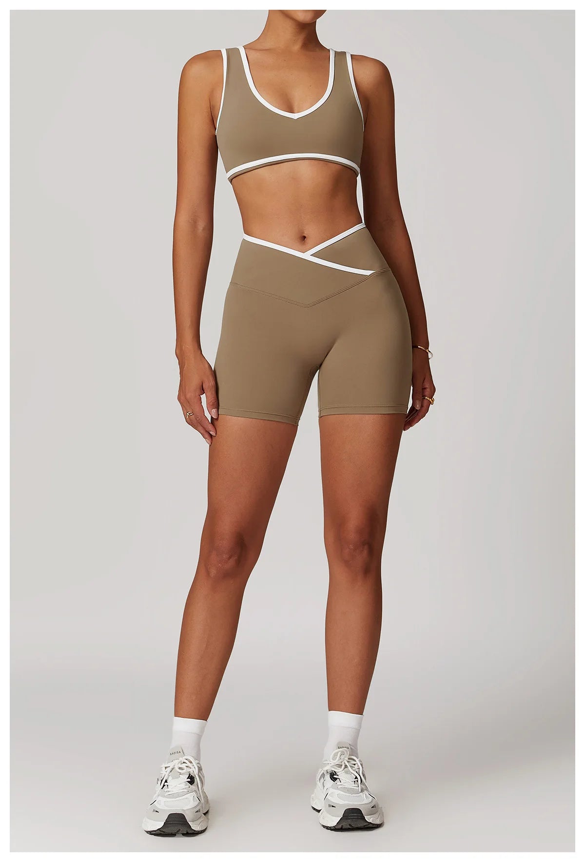 2PCS Yoga Set Women Tracksuit Nude Feeling Workout Sets Gym Clothes Push Up Fitness Running Sportwear Sport Bra Leggings Suit