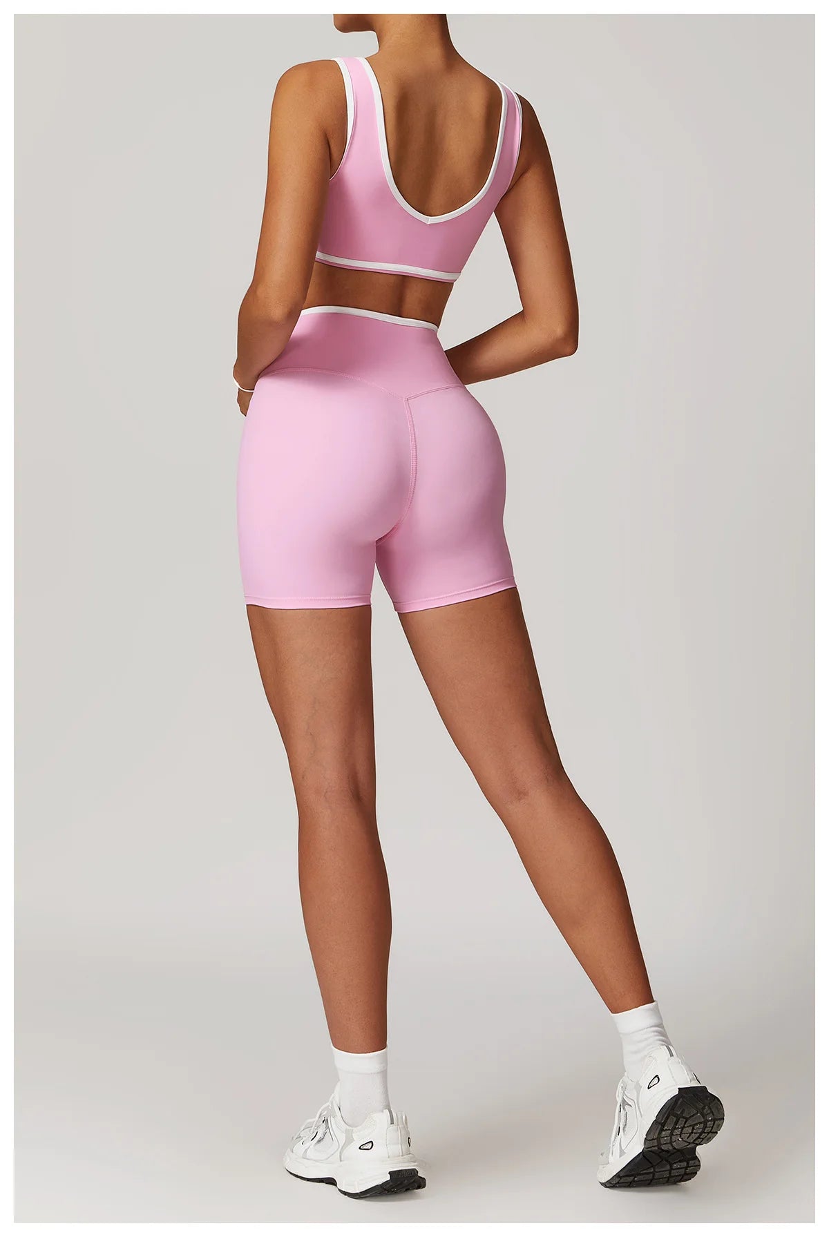 2PCS Yoga Set Women Tracksuit Nude Feeling Workout Sets Gym Clothes Push Up Fitness Running Sportwear Sport Bra Leggings Suit