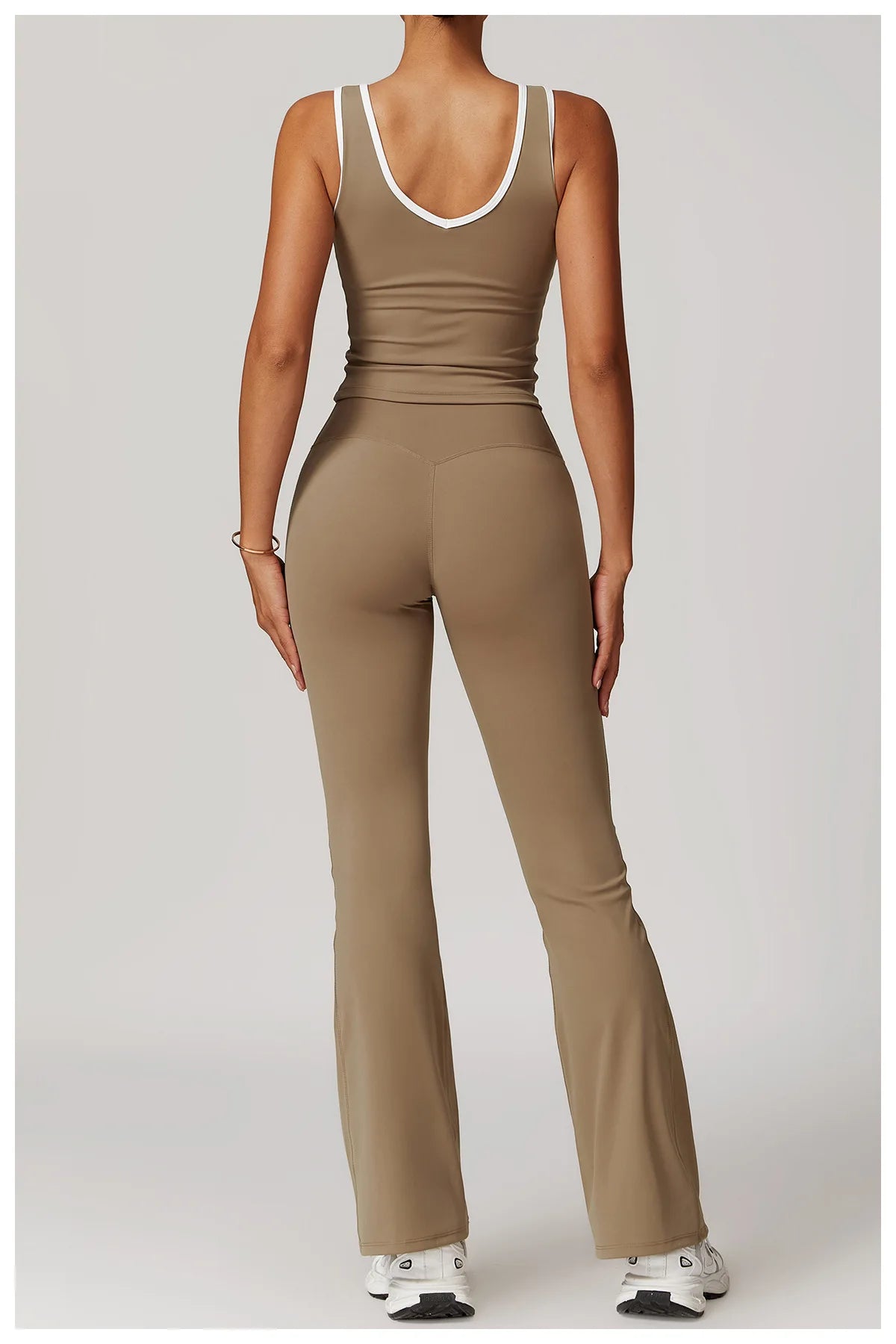 2PCS Yoga Set Women Tracksuit Nude Feeling Workout Sets Gym Clothes Push Up Fitness Running Sportwear Sport Bra Leggings Suit