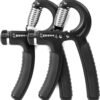 Grip Strengthener, 10-60kg Adjustable Resistance Forearm Grip Hand Trainer Hand Squeezer Finger Exerciser For Men Women Athletes Musicians Wrist Gripper