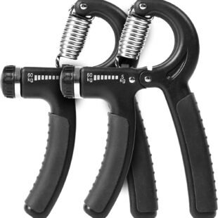 Grip Strengthener, 10-60kg Adjustable Resistance Forearm Grip Hand Trainer Hand Squeezer Finger Exerciser For Men Women Athletes Musicians Wrist Gripper