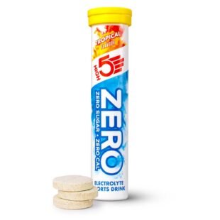 HIGH5 ZERO Electrolyte Tablet - Hydration Tablets Enhanced with Vitamin C - 0 Calories & Sugar Free - Boost Hydration, Performance & Wellness - Tropical, 20 Tablets (20x, Pack...