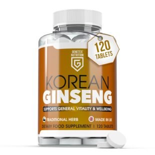 Korean Ginseng Men Libido & Herbal Pills (120 Tablets) - Powerful Testosterone Booster Supplement, Male Enhancing Supplements for Men's Performance & Prolonged Results, Support...
