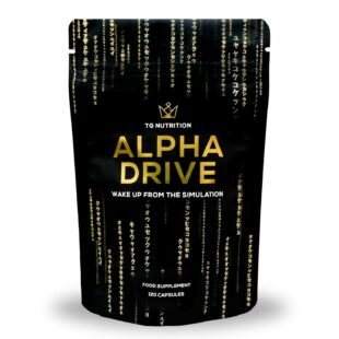 Testosterone Supplements for Men - Alpha Drive. Powerful Libido Booster for Men with Maca, Tribulus, D Aspartic Acid, Ginseng and Zinc. 120 caps.