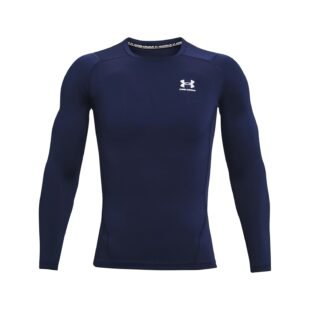 Under Armour Men's Ua Hg Armour Comp Ls Long-Sleeve Sports Top, Breathable Long-Sleeved Top for Men (Pack of 1)