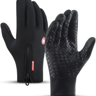 Winter Gloves, Touch Screen Anti-slip Thermal Sports Gloves for Running, Cycling, Hiking, Driving, Climbing